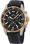 Wristwatch Analog mid-29823, Schwarz, Streifen