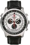 Swiss Alpine Military Herren Uhr Analog Quarz 7078.9 Leder