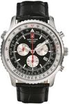 Swiss Alpine Military Herren Uhr Chronograph Analog Quarz 7078.9537SAM Leder