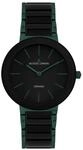 JACQUES LEMANS Damenuhr Herrenuhr Monaco Massiv Edelstahl/High-Tech-Ceramic massiv