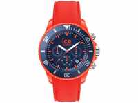 Ice-Watch - ICE chrono Orange blue - Orange Herrenuhr mit Silikonarmband - Chrono -