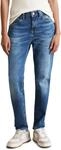 Marc O'Polo Denim Damen Jeanshose mit Stretch-Anteil Boyfriend Fit, Blau (Multi/ Mid