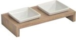 Wolters cat & dog, Replus Meshidai Futterstation f&uuml;r Hunde mit Zwei Schalen aus