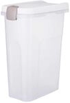 TRIXIE Tonne - transparent-wei&szlig;/wei&szlig; 25 l/24 &times; 51 &times; 39 cm