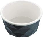 Hunter EIBY Keramik-Napf, Futter- und Trinknapf, rutschhemmend, 1100 ml, blau