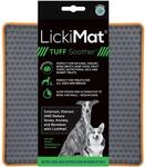 Lickimat Soother Leckerlimatte, Tuff, f&uuml;r Hunde, orangefarben