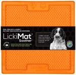 LickiMat Classic Soother Orange Hundefuttermatte