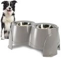 PETGARD Futterstation f&uuml;r Hunde - Edelstahl Napf-Set - Fressnapf - Premium Hunde-Bar