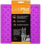 LICKIMAT Buddy - in 2 Gr&ouml;&szlig;e und div. Farben, Farbe:lila, Gr&ouml;&szlig;e:small - 20 x 20cm