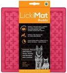 LICKIMAT Buddy - in 2 Gr&ouml;&szlig;e und div. Farben, Farbe:pink, Gr&ouml;&szlig;e:small - 20 x 20cm