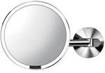 simplehuman, ST3016, 20cm, Sensorspiegel mit Wandhalterung, verdrahtet, 5-fache