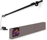 Philips Hue Perifo railverlichting muur - 2-spots - 1 gradient light tube - zwart -