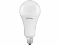 OSRAM LED Star Classic A200, matte LED-Lampe in Birnenform, E27 Sockel, Warmweiß