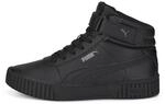 PUMA Damen Carina 2.0 Mid Turnschuhe, Puma Black Puma Black Dark Shadow, 36 EU
