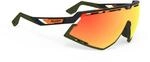 RUDY PROJECT Defender Black Matte/Olive Orange Stripes - Olive Multilaser Orange