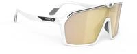 Rudy Project Spinshield White Matte Multilaser Gold Unisex Erwachsene