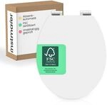 instmaier Gaia | WC Sitz | Wei&szlig; | MDF-Holz gepr&uuml;ft nachhaltig mit