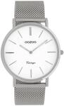 Oozoo Vintage Herren Uhr - Armbanduhr Herren mit 20mm Mesh Armband - Analoge Herren