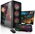 SYSTEMTREFF Gaming PC wei&szlig; AMD Ryzen 5 9600 6x5.2GHz | Nvidia RTX 5060 Ti 8GB DX12 