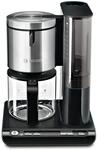 Bosch TKA8633 Kaffeemaschine Styline / f&uuml;r 10-15 Tassen / 1160 Watt max, Schwarz