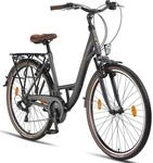 Licorne Bike Premium City Bike in 24,26 und 28 Zoll - Fahrrad f&uuml;r M&auml;dchen,...