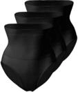 3er Pack Yenita&reg; Damen Miederslip mit Bauchweg-Effekt, Figurformender Slip, X-Large,