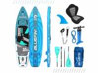 Bluefin Cruise Carbon SUP Board Set | Aufblasbares Stand Up Paddle Board | 6 Zoll