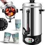 KESSER&reg; Gl&uuml;hweinkessel 8L Edelstahl Gl&uuml;hweinkocher mit Thermostat...