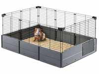 Ferplast Offener modularer Käfig für Meerschweinchen MULTIPLA Open, Kleintierkäfig