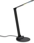 BRILONER - LED Schreibtischlampe mit Touch, dimmbar in Stufen, einstellbar von