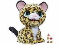 FurReal Hasbro Lil’ Wilds Lolly, Meine Leopardin, interaktives Plüschtier, mehr