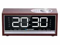 BLAUPUNKT CR60BT Bluetooth Radio Alarm Clock Brown Wood