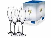Villeroy & Boch – La Divina Champagnerkelch Set 4 Teilig, Champagner Gläser,