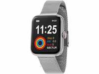 Sector Wristwatch Smartwatches Fashion Herren Mid-34316, Silber, 36.5mm, Armband