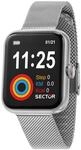 Sector Wristwatch Smartwatches Fashion Herren Mid-34316, Silber, 36.5mm, Armband