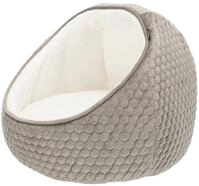 Trixie Weiche H&ouml;hle leicht, &Oslash; 55 &times; 45 cm, Taupe/Creme