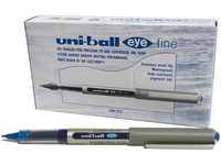 uni-ball Eye Fine UB-157 Tintenroller 12er-Pack blau