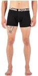 Mons Royale M Hold 'em Boxer Shorty Schwarz - Merino Funktionelle atmungsaktive