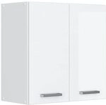 Vicco H&auml;ngeschrank R-Line, Wei&szlig; Hochglanz, 60 cm | 2 T&uuml;ren &middot; 1 Einlegeboden...