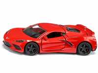 siku 2359, Chevrolet Corvette Stingray, Spielzeug-Auto, 1:50, Metall/Kunststoff, Rot,