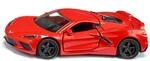 Siku 2359, Chevrolet Corvette Stingray, Spielzeug-Auto, 1:50, Metall/Kunststoff, Rot,