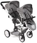 Bayer Chic 2000 - Puppenwagen Linus Duo, Zwillingspuppenwagen f&uuml;r Kinder von 4 bis 8
