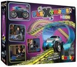Smoby Toys - FleXtreme Neon Kinder-Rennbahn - flexible Autorennbahn ab 4 Jahren mit