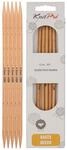 KnitPro Basix Beech Nadelspiele 8" (20cm) | 5.5mm