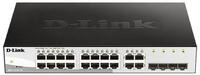 D-Link DGS-1210-16/E 16-Port Smart Managed Gigabit Switch (16x 10/100/1000Mbit/s, 4x
