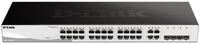 D-Link DGS-1210-24/E 24-Port Smart Managed Gigabit Switch (24x 10/100/1000Mbit/s,4X