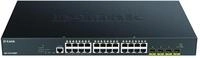 D-Link DGS-1250-28XMP/E, 28-Port Layer 2-3 Smart Managed Gigabit Switch (24x BaseT
