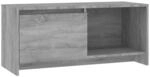 vidaXL TV-Schrank Grau Sonoma 90x35x40 cm Holzwerkstoff