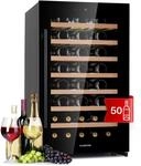 Klarstein Weink&uuml;hlschrank Freistehend, Kleiner Getr&auml;nkek&uuml;hlschrank Schmal, 1...