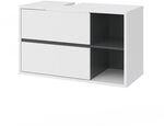 Vicco Waschbeckenunterschrank Viola, Wei&szlig;, 100 x 60 cm | mit Siphonaussparung...